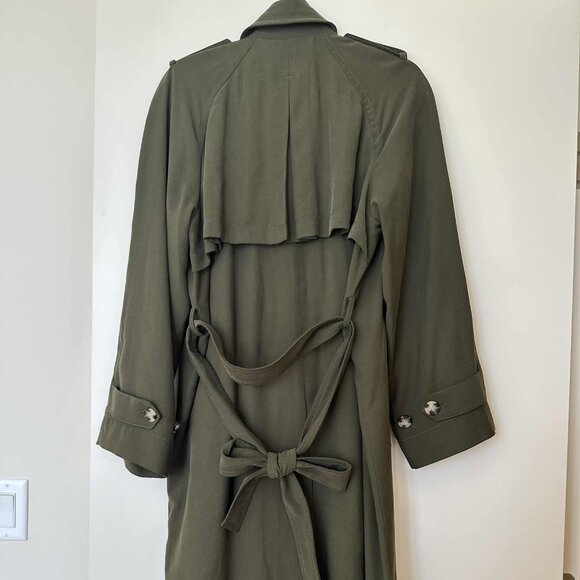 Club Monaco Draped Trench - Picture 2 of 3
